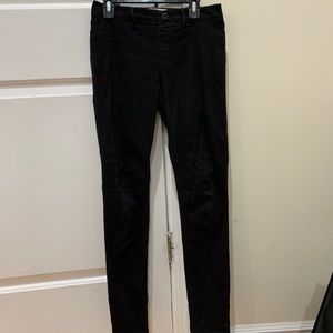 Abercrombie Girls Black Skinny Jeans